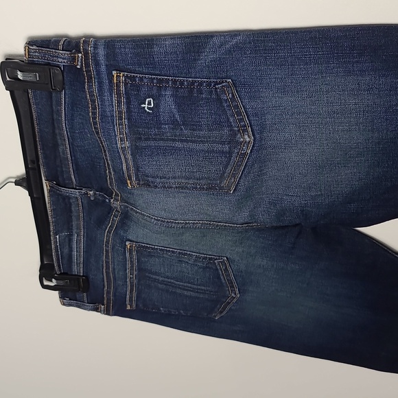 RAG & BONE High Rise Skinny Blue Jeans with Distressed Detailing Size 27 - Picture 14 of 16